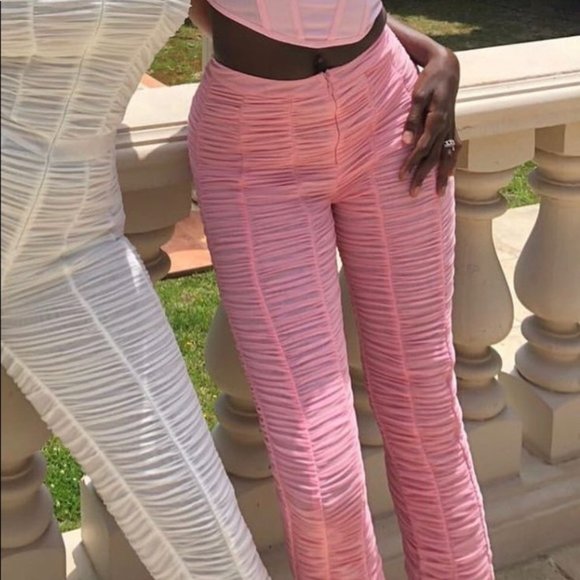 ruched pants i am gia